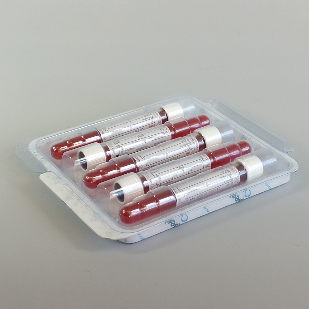 Packaging for Blood Tubes