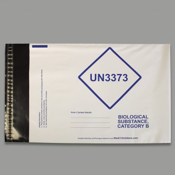 UN3733 labelled opaque PE