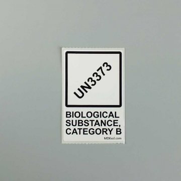 UN3373 label small